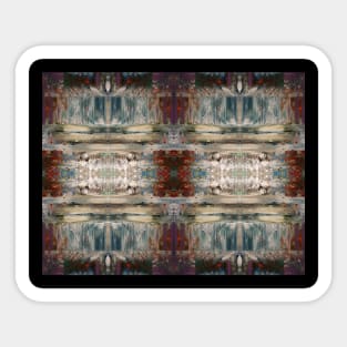 Abstract Pattern 19 - Landscape Orientation Sticker